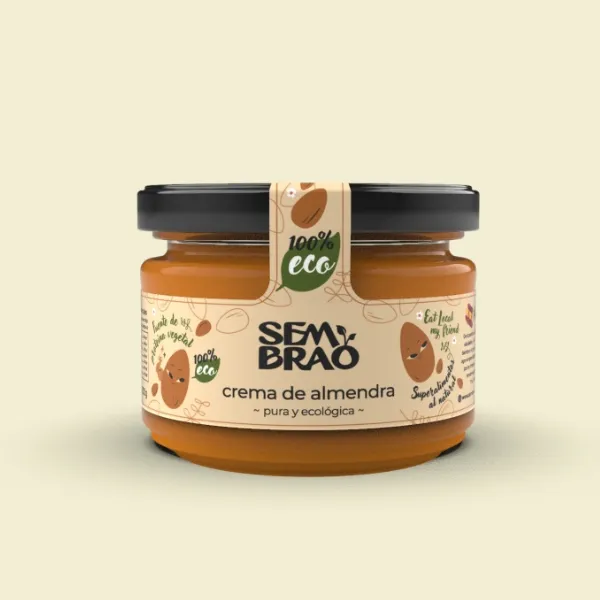 Crema de almendra Sembrao